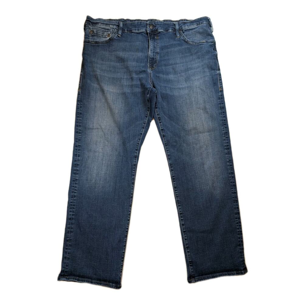 Mavi Straight Leg Jeans Mens 40x30* Medium Wash Stretch Everyday Denim